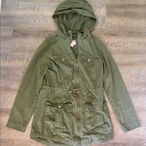 Olive Green Jacket Size M